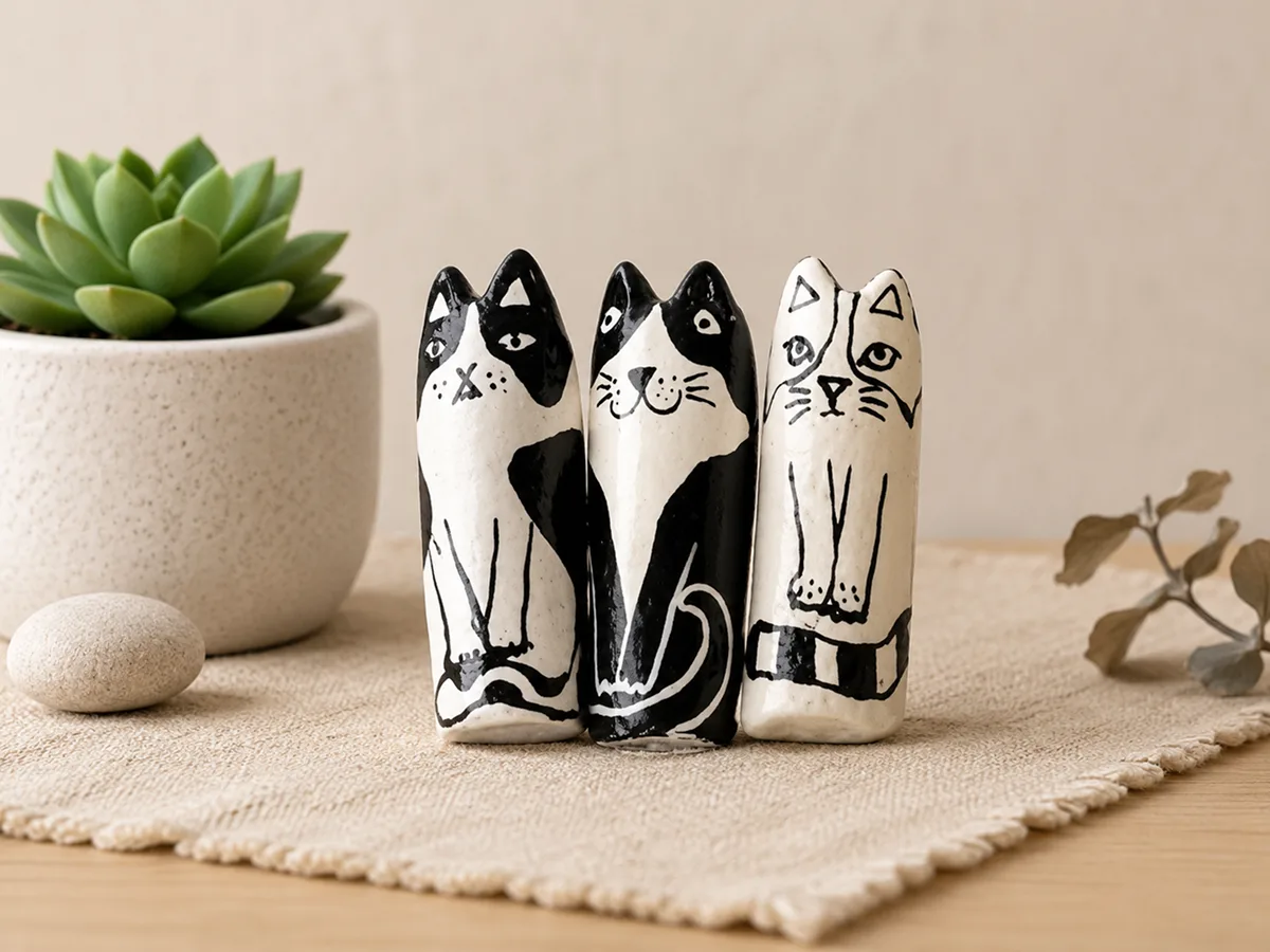 The Mischief Trio Cat Set